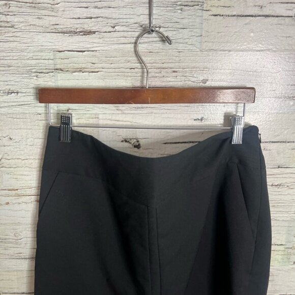 The Limited Studio 400 Zip 12 Black Stretch Womens‎ Straight Pencil Skirt - Picture 3 of 7